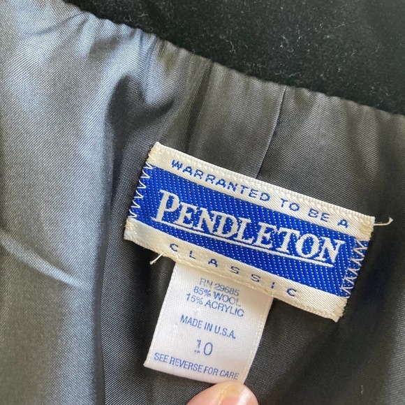 pendleton tartan wool check blazer - Picture 7 of 9